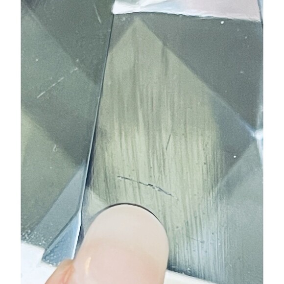 Tiffany & Co. Crystal Diamond Shape Paperweight Signed – Clear Glass – 4”  Read - Picture 12 of 12